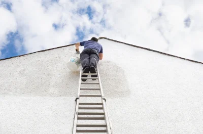 Peinture extérieure à Mouflières — façades et ravalement